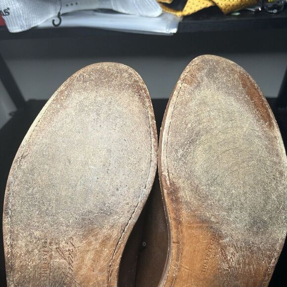 Frye Mens Size 11.5 D Brown Leather Oxford Dress Shoes - Picture 11 of 13